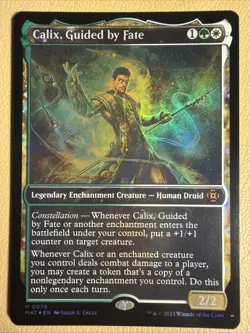 Calix, Guided by Fate (Showcase) March of the Machine: The Aftermath Foil - Image 2