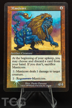 Masticore - 1999 Magic the Gathering - Urza's Destiny Foil - Image 1