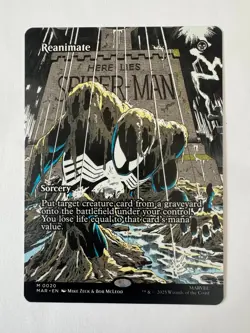 Magic mtg: Reanimate (Borderless) Marvel Universe Eternal-Legal - Image 1