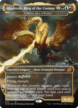 Ghidorah, King of the Cosmos - IKO-BF - NM - Magic The Gathering - MTG - Image 1