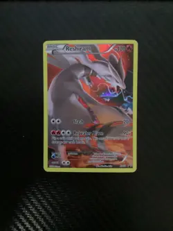 Reshiram - XY74 - Pikachu-EX Legendary Collection Promo PL/MP, English Pokemon P - Image 1