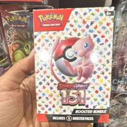 Pokemon TCG Scarlet & Violet 151 Mew Booster Bundle Box - 6 Booster Packs - Image 1