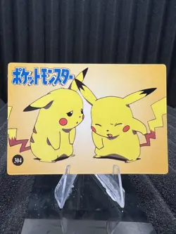 Pokemon Vintage Pocket Monsters Vending HOLO Prism Sticker Bandai 1999 Nintendo - Image 2