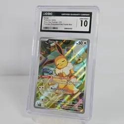 CGC 10 Eevee Black Star Promo 173 Prismatic Evolutions ETB Pokemon 2025 - Image 1