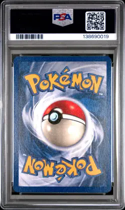 1999 POKEMON FOSSIL #20 GENGAR PSA 7 - Image 2
