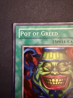 Konami Yu-Gi-Oh! Pot of Greed Spell-Normal SD3-EN019 1st Edition - Image 3