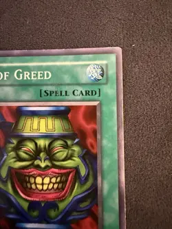 Konami Yu-Gi-Oh! Pot of Greed Spell-Normal SD3-EN019 1st Edition - Image 4