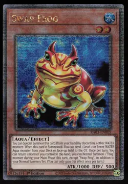 Swap Frog RA03-EN005 QCR 1st Edition Yu-Gi-Oh - Image 1