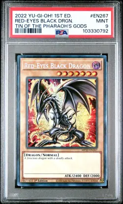Red-Eyes Black Dragon - PSA 9 - MP22-EN267 - Prismatic Secret Rare - Yugioh - Image 1