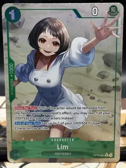 One Piece CCG Royal Blood - Lim OP10-037 Alt Art Rare Parallel NM - Image 1