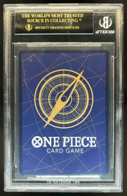 2022 One Piece Romance Dawn Japanese Nami R Alt Art #OP01-016 BGS 10 Black Label - Image 2