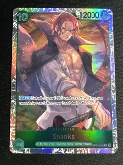 One Piece TCG Shanks SR - OP13-028 - Carrying on His Will - - Image 1