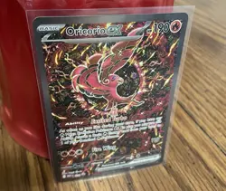 Pokemon Oricorio ex - 024 Full Art Holo Promo ME: Mega Evolution 2025 Near Mint - Image 4
