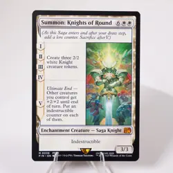 Summon: Knights of Round 36 Regular FIN Final Fantasy MTG NM See Video - Image 1