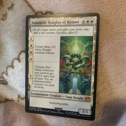 Summon: Knights of Round - MTG Final Fantasy FIN 0036 Mythic - NM - Image 1