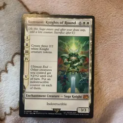 Summon: Knights of Round - MTG Final Fantasy FIN 0036 Mythic - NM - Image 2