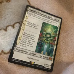 Summon: Knights of Round - MTG Final Fantasy FIN 0036 Mythic - NM - Image 4