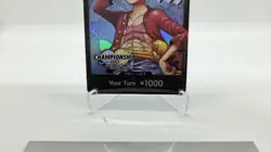 One Pice Don Card Luffy World Final Championship 2023 English from Japan Used - Image 4