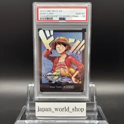 PSA 10 One Pice Don Card Luffy World Final Championship 2023 English Version - Image 1