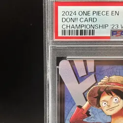 PSA 10 One Pice Don Card Luffy World Final Championship 2023 English Version - Image 2