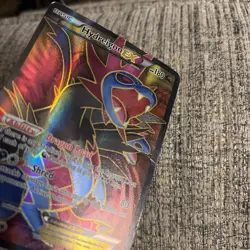 Pokemon TCG Hydreigon EX Full Art Holo Card Roaring Skies Ultra Rare 103/108 - Image 2