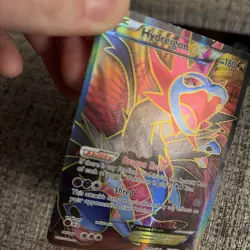 Pokemon TCG Hydreigon EX Full Art Holo Card Roaring Skies Ultra Rare 103/108 - Image 4