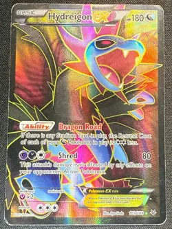 Hydreigon EX 103/108 - Pokemon TCG Roaring Skies XY Full Art Ultra Rare Card HP - Image 1