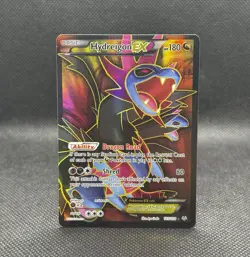Hydreigon EX 103/108 XY Roaring Skies 2015 Full Art Holo Pokemon Card TCG - Image 1