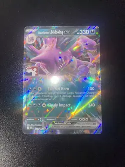 Team Rocket's Nidoking ex 119/182 Prize Pack Series 8 Promo Pokemon 119 - Image 1