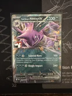 Team Rocket’s Nidoking ex Pokemon Prize Pack Series 8 DRI 119/182 NM - Image 1