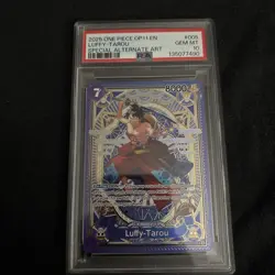 Luffy-Tarou (SP) - A Fist of Divine Speed (OP11) Psa 10 English EN 2025 ALT ART - Image 2