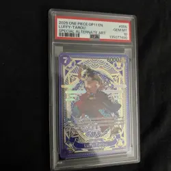 Luffy-Tarou (SP) - A Fist of Divine Speed (OP11) Psa 10 English EN 2025 ALT ART - Image 4