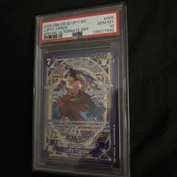Luffy-Tarou (SP) - A Fist of Divine Speed (OP11) Psa 10 English EN 2025 ALT ART - Image 5