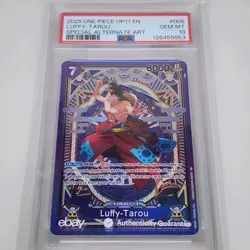 Luffy-Tarou (SP) - A Fist of Divine Speed (OP11) Psa 10 English EN 2025 ALT ART - Image 1