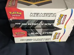 Pokemon TCG Black Kyurem/Melmetal EX Collection Box Bundle Sealed x2 sets - Image 2