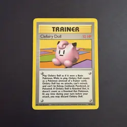 Pokemon TCG Clefairy Doll 70/102 (Base Set / 1999 / NM / MINT) - Image 1