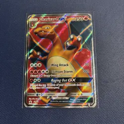 Pokemon TCG Charizard GX Full Art Holo Card SM60-SM Promos - Image 1