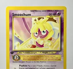 Smoochum 54/64 (MP) 1st Edition Common Neo Revelation 2002 WOTC Pokemon Card - Image 3