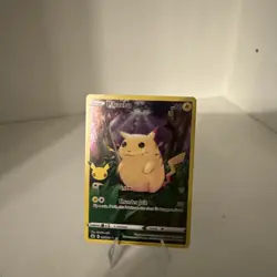Pokemon TCG Pikachu Card 05/25 Celebrations 25th Anniversary Edition - Image 1