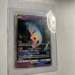 Pokemon TCG Shining Legends Mewtwo GX Secret Rare Card 78 Near Mint - Image 3