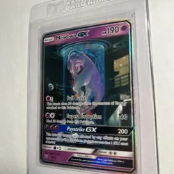 Pokemon TCG Shining Legends Mewtwo GX Secret Rare Card 78 Near Mint - Image 5