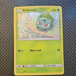 Pokemon Bulbasaur 001/073 Miscellaneous Cards Promo Holo Basic 70HP English - Image 1