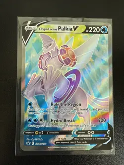 Origin Forme Palkia V SWSH253 SWSH: Sword & Shield Promo Cards Holo - Image 1