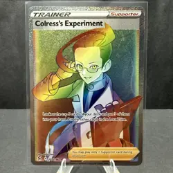 Colress's Experiment 205/196 SWSH11: Lost Origin Secret Rare Pokemon TCG Card NM - Image 1