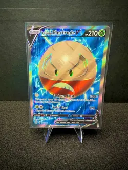Hisuian Electrode V 172/196 SWSH11: Lost Origin Full Art Pokemon TCG Card NM - Image 1