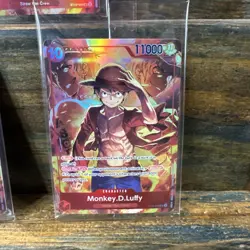 Monkey.D.Luffy (Treasure Booster Set) ST10-006 One Piece Promo Card Sealed! X 3! - Image 3