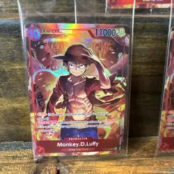 Monkey.D.Luffy (Treasure Booster Set) ST10-006 One Piece Promo Card Sealed! X 3! - Image 4