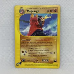 Magcargo Skyridge 18/144 Rare Non-Holo e-Reader Pokemon Card NM/MINT - Image 1