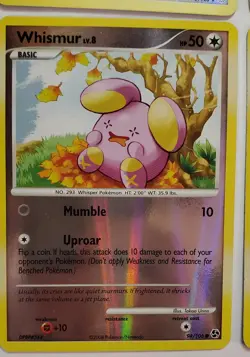 Lot Of 4 Holo Cards Blissey, Happiny, Whismur, Snubbull Pokemon 2007 2008 - Image 4