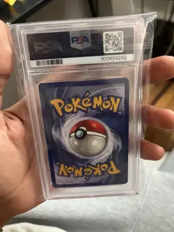 1999 Pokemon Game #84 PlusPower Shadowless Card PSA 8 NM-MT - Image 2